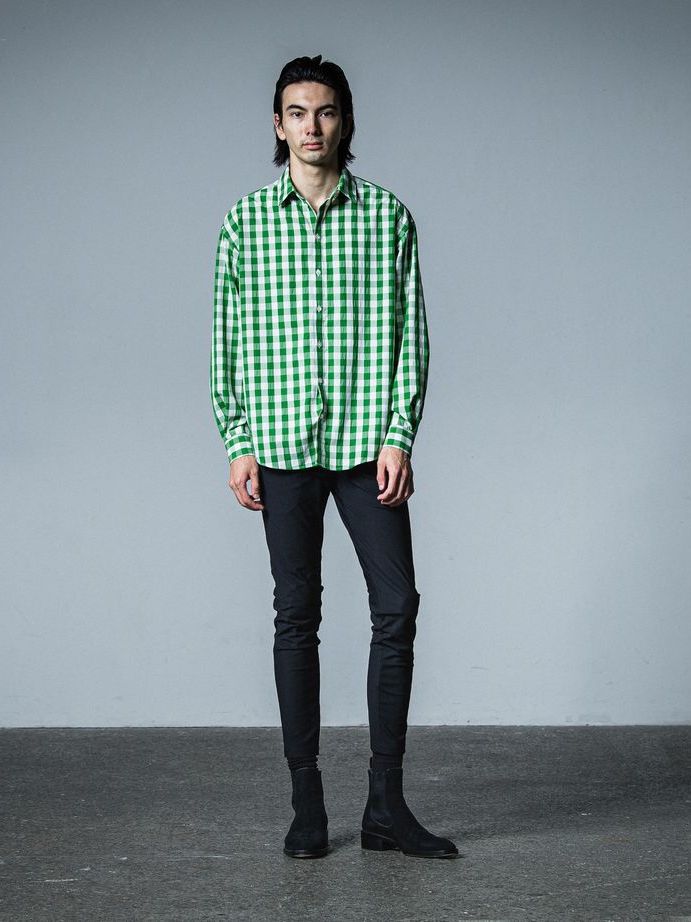 《予約品》  JACK SHIRTS  / ジャックシャツ / グリーンチェック