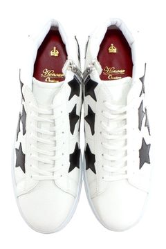 STARデザインスニーカー 3070 White/Black 【HONOUR OVATION】