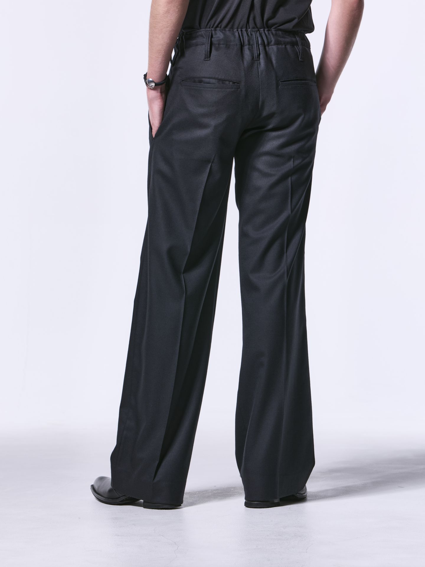 2TuckWideSlacks / 2タックワイドスラックス / ブラック