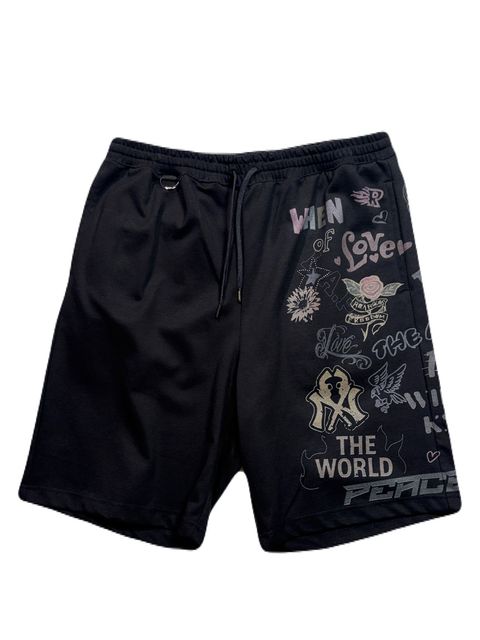【予約品 8月23日(日) 締切】ST/JER SHORTS INKJET / ブラック