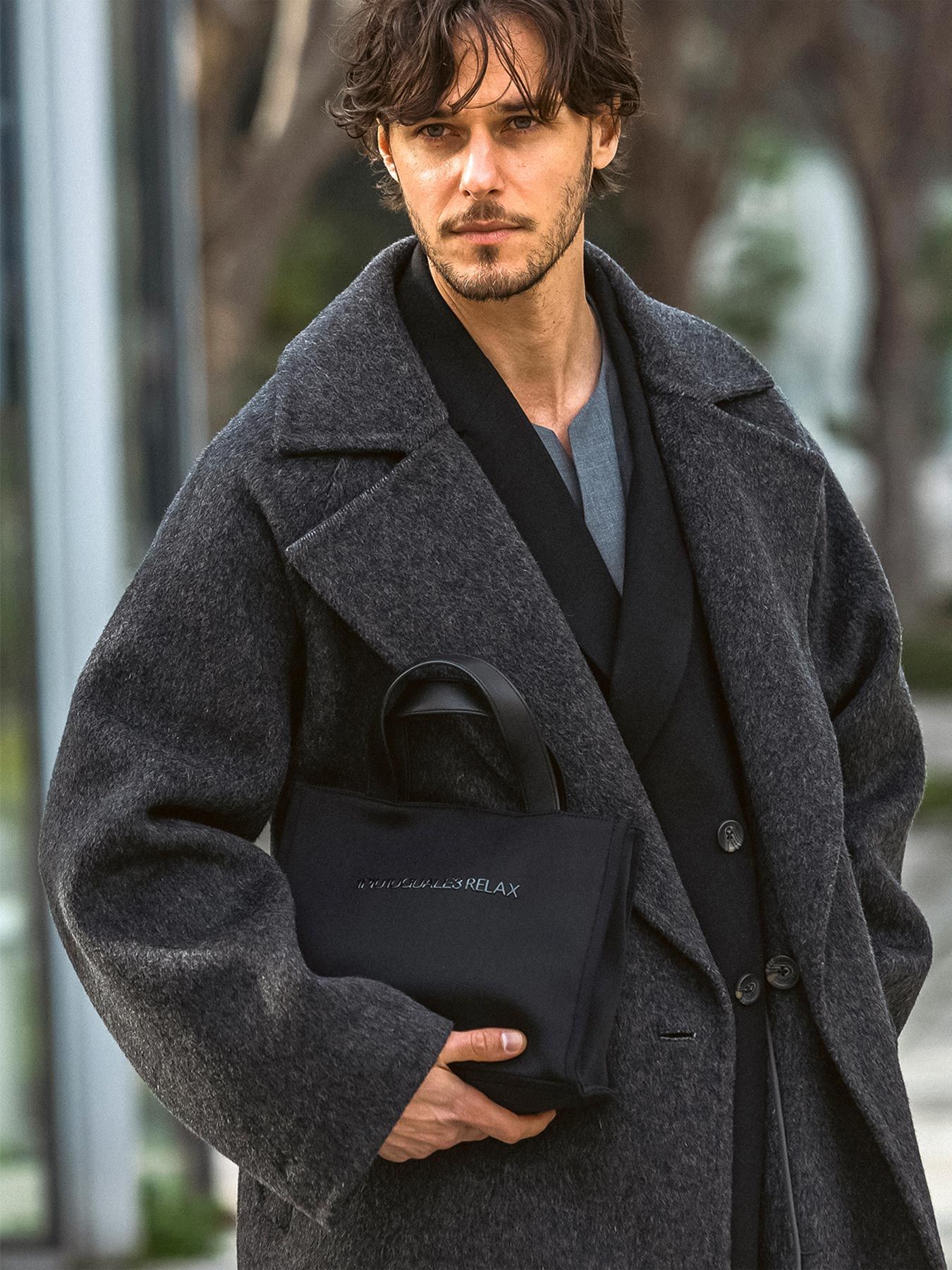 NEOPRENE MINI BAG / ネオプレーンミニトートバッグ / ブラック