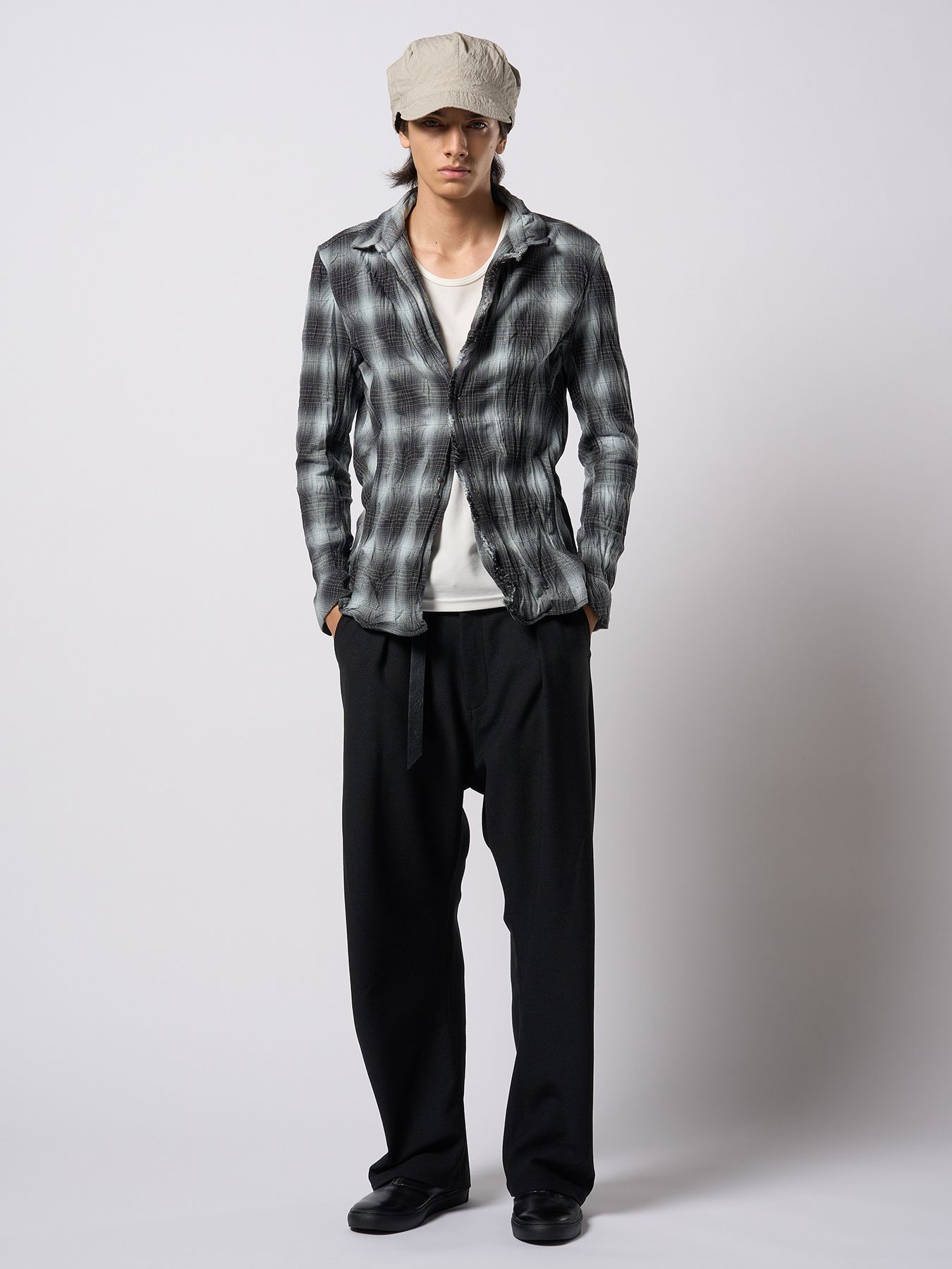 【予約品 9月23日(火) 締切】front zip bootie / フロントジップ ブーティー / ブラック
