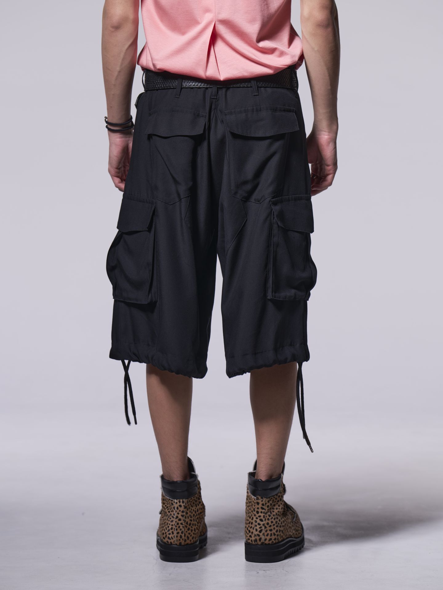 《予約品》 WideCargoPants / ワイドカーゴパンツ / ブラック