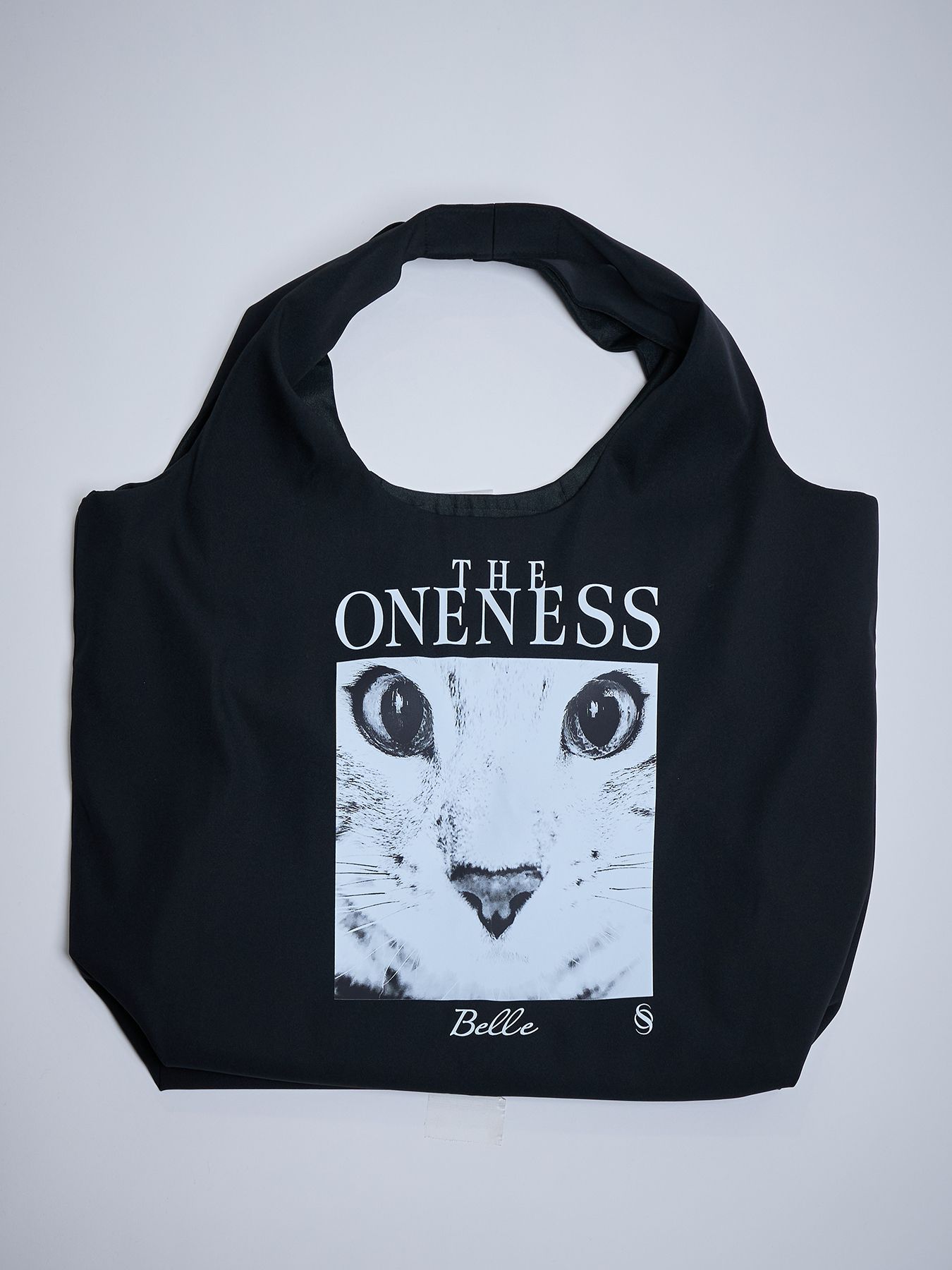 【予約品 4月26日(日) 締切】《犬猫保護活動チャリティー企画》Shoulder Tote Bag / ショルダー トートバッグ / ブラック