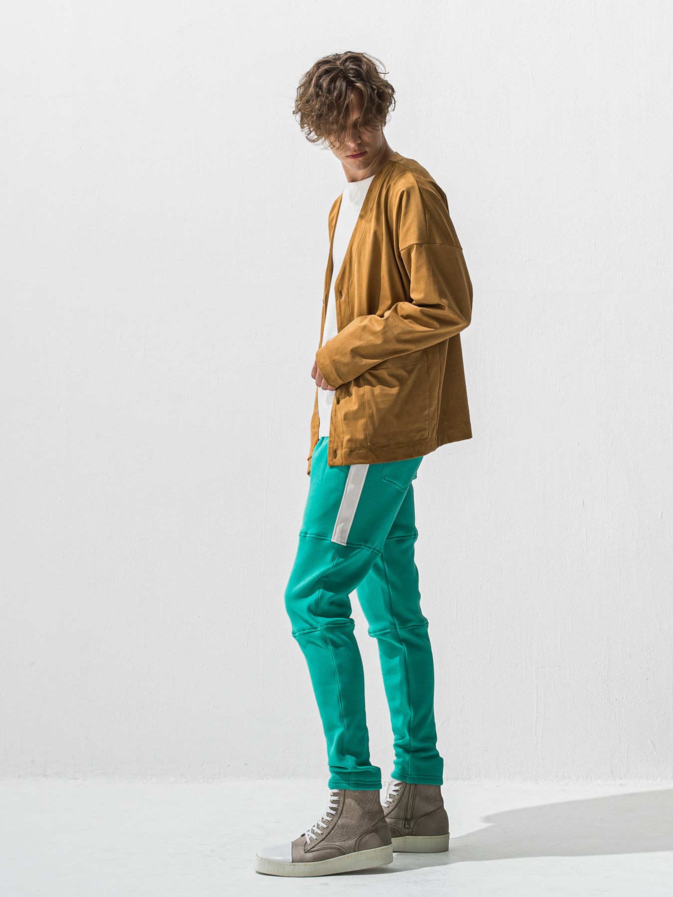 【予約品 9月6日(日) 締切】SUEDE CARDIGAN / スウェードカーディガン / ベージュ
