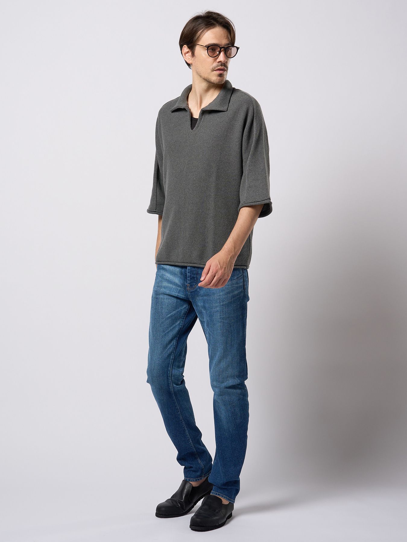 【予約品 9月23日(火) 締切】slim banana denim / スリムバナナデニム / ユーズド