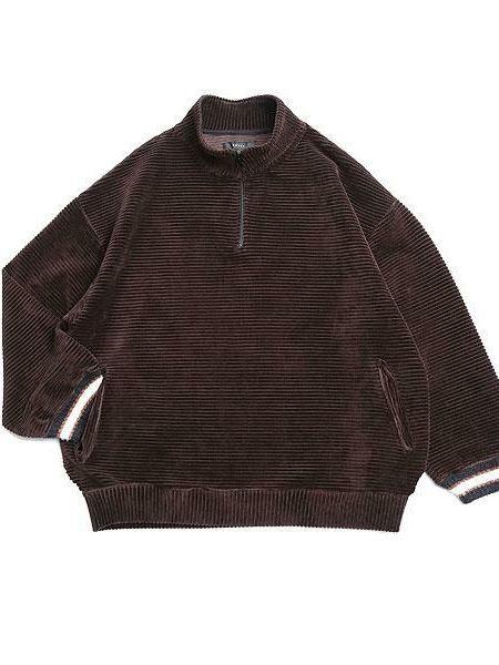 SEWEE PULLOVER / BOURDEAX-RED / QUOLT クオルト