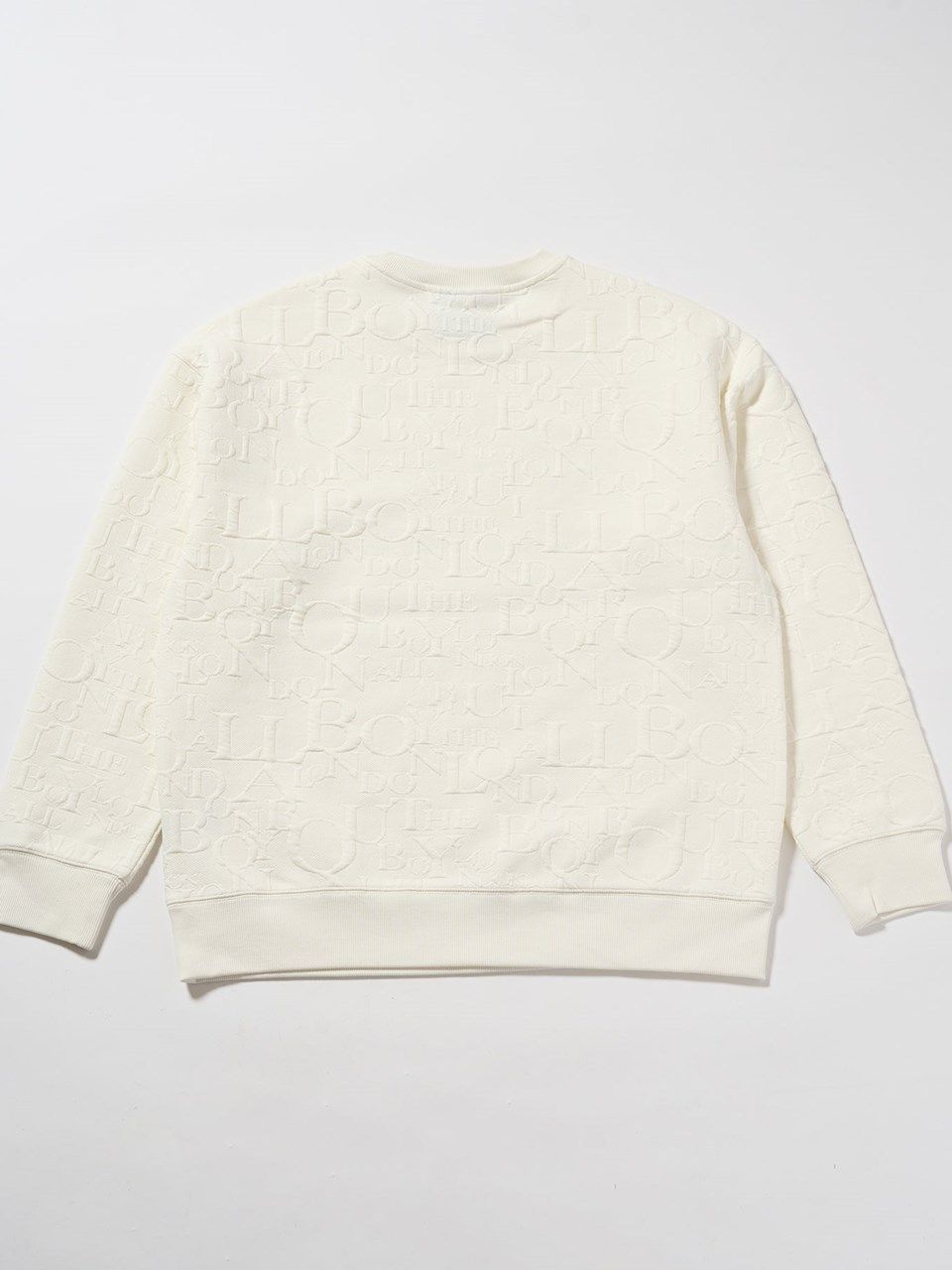 BOY Random Monogram Jacquard Knit / ニット / ホワイト