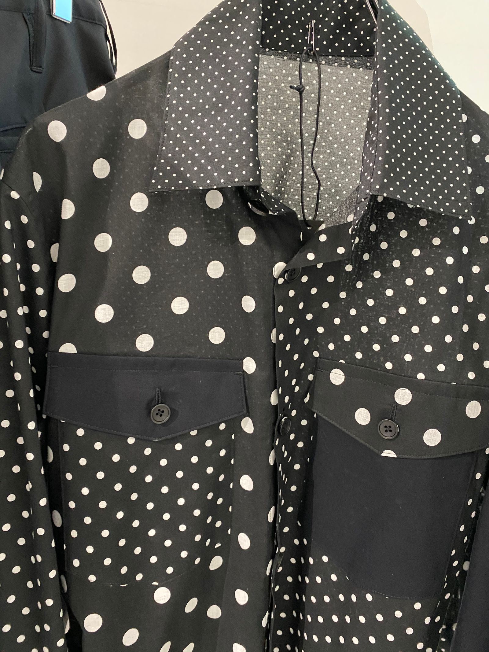 《予約品》 Shirts シャツ CrazyDotLoan / Black 【kiryuyrik】 7月入荷予定