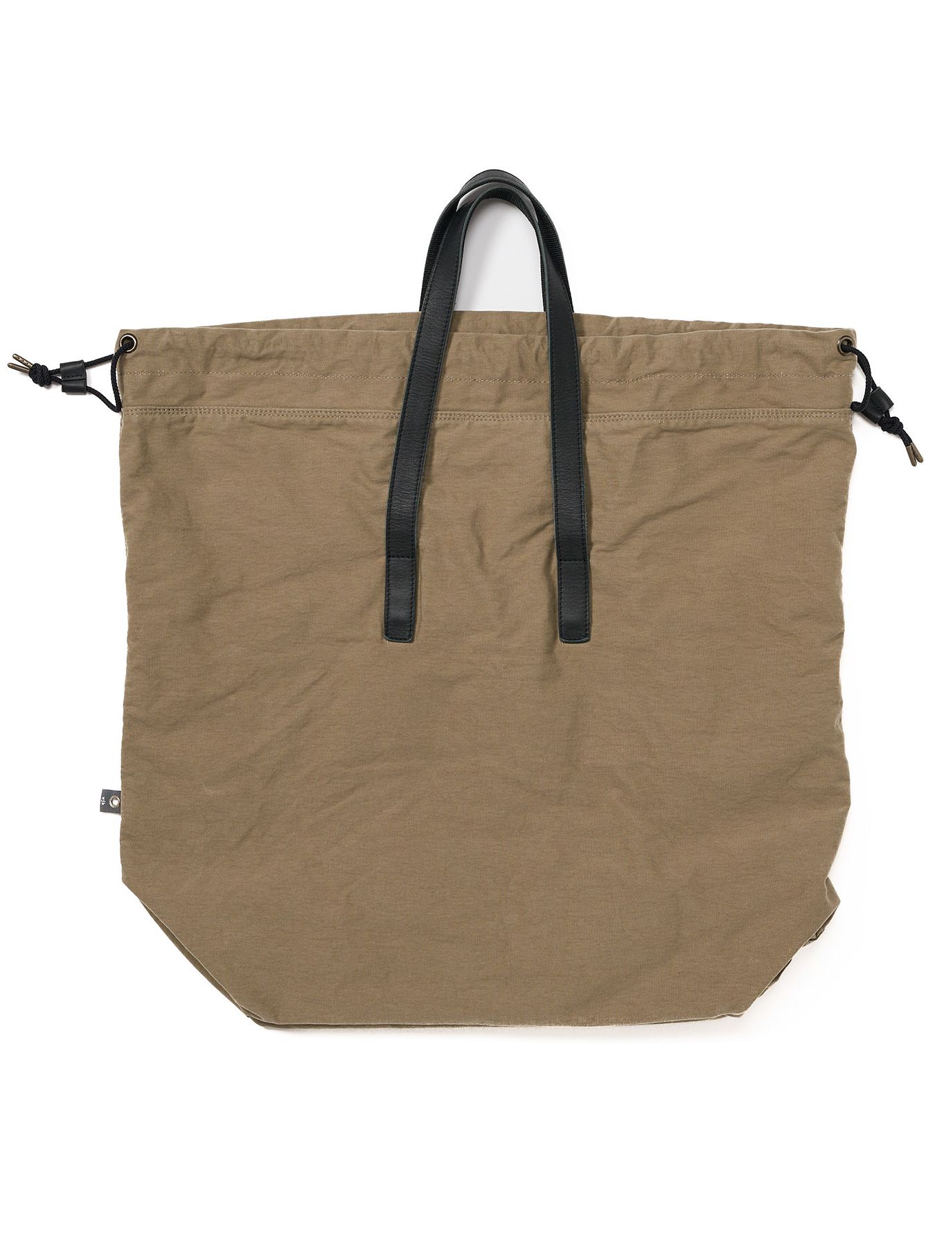 【予約品 9月23日(火) 締切】vintage drawstring tote bag / ヴィンテージ ドローストリング トートバッグ / ダルベージュ