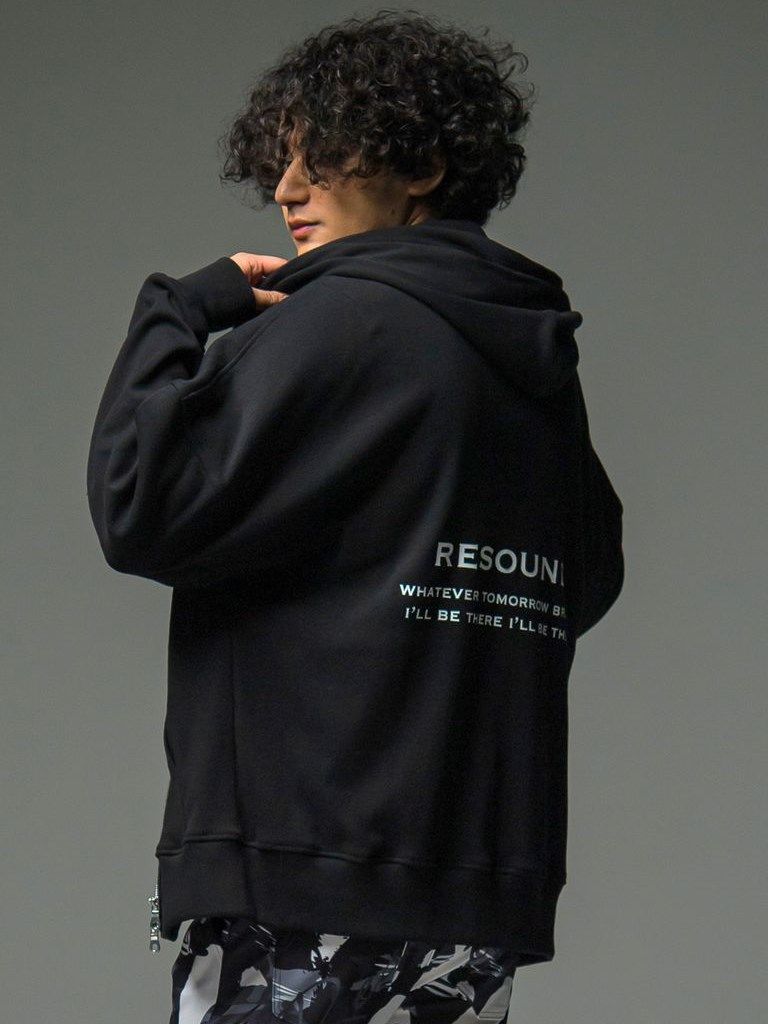 RESOUND CLOTHING - 《予約商品》 fries zip loose hoodie / ジップ