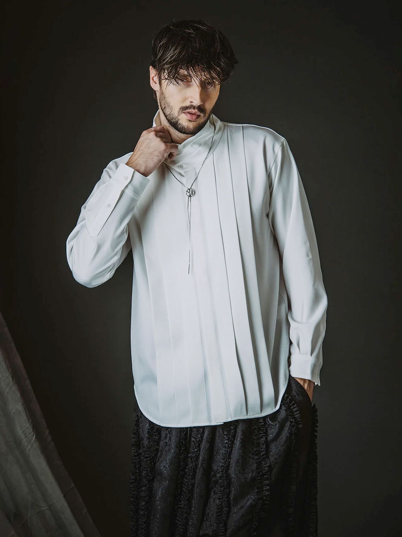 メタルループタイ / シルバー【NO ID.】