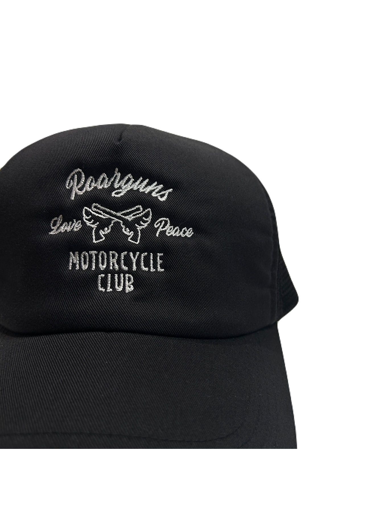 【予約品 8月10日(日) 締切 】ROARGUNS M/C BB CAP / roarguns MOTOR CYCLE CLUB ベースボールキャップ / ブラック