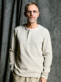 【予約品 4月19日(日) 18時締切】back boa thermal henley L/S / バックボア サーマル ヘンリーネック ロングスリーブ / ライトグレー