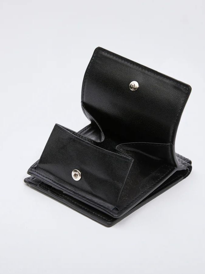 2つ折り財布  ジオメトリックBlack 【aniary】34-20000