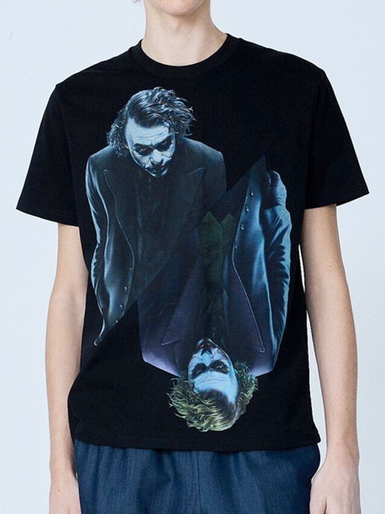 《The Joker × 5351》半袖 プリント Tシャツ / ブラック【5351 POUR LES HOMMES】