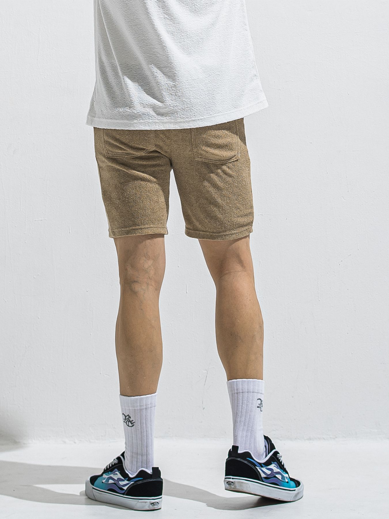 【予約品 2月15日(日) 18:00 締切】VINTAGE PILE SHORTS / パイルショートパンツ / ベージュ