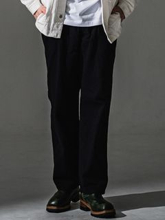 【予約品 5月24日(日) 18:00締切】WK PT / ワンタックワークパンツ / ブラック