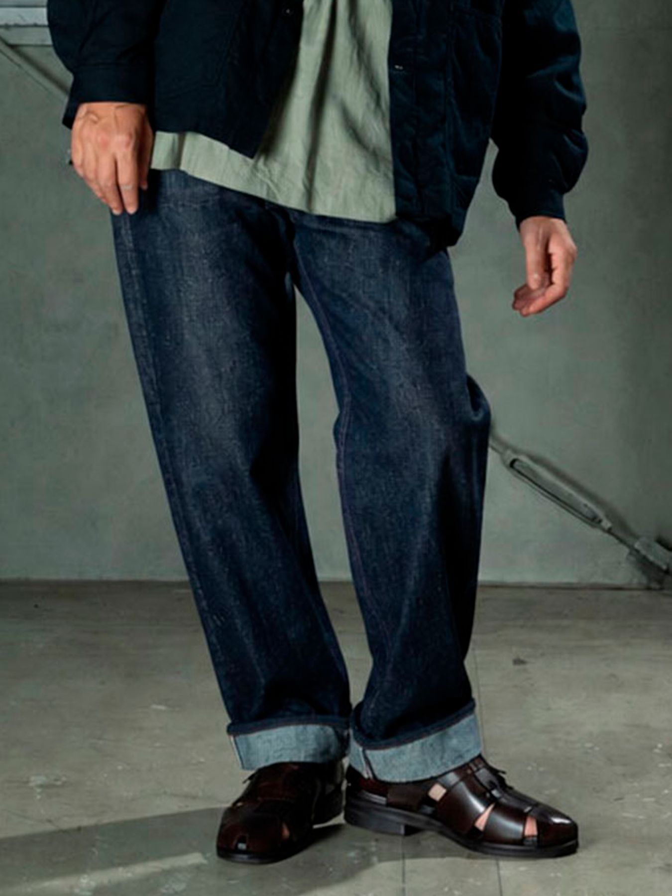 【予約品 11月9日(月) 締切】TRADITIONALDENIM / トラディショナルデニム / インディゴ×ネイビーステッチ