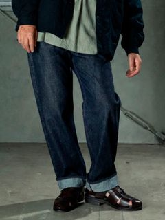 【予約品 11月9日(月) 締切】TRADITIONALDENIM / トラディショナルデニム / インディゴ×ネイビーステッチ