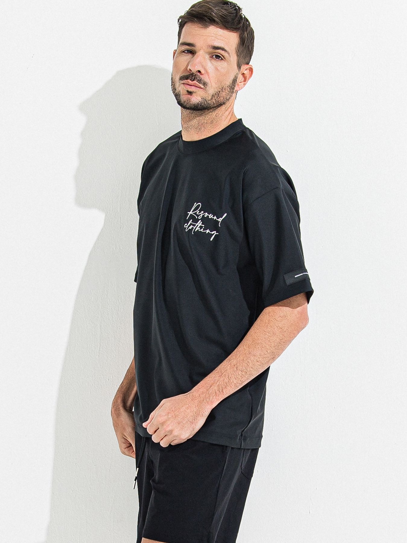 ID RASH OVER T / ラッシュガード IDオーバーサイズTシャツ / ブラック