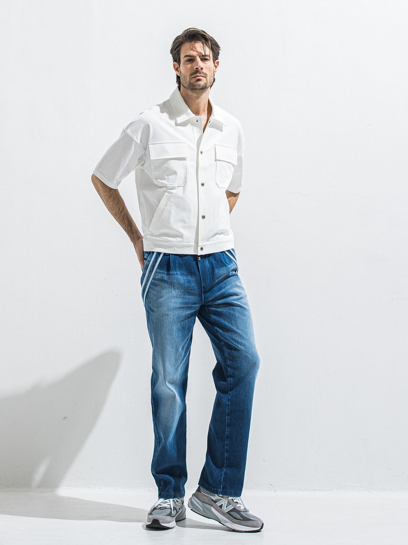 【予約品 2月15日(日) 18:00 締切】CPO HALE SHIRTS JK / CPOハーフスリーブジャケット / ホワイト