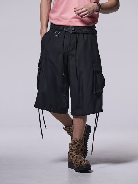 《予約品》 WideCargoPants / ワイドカーゴパンツ / ブラック