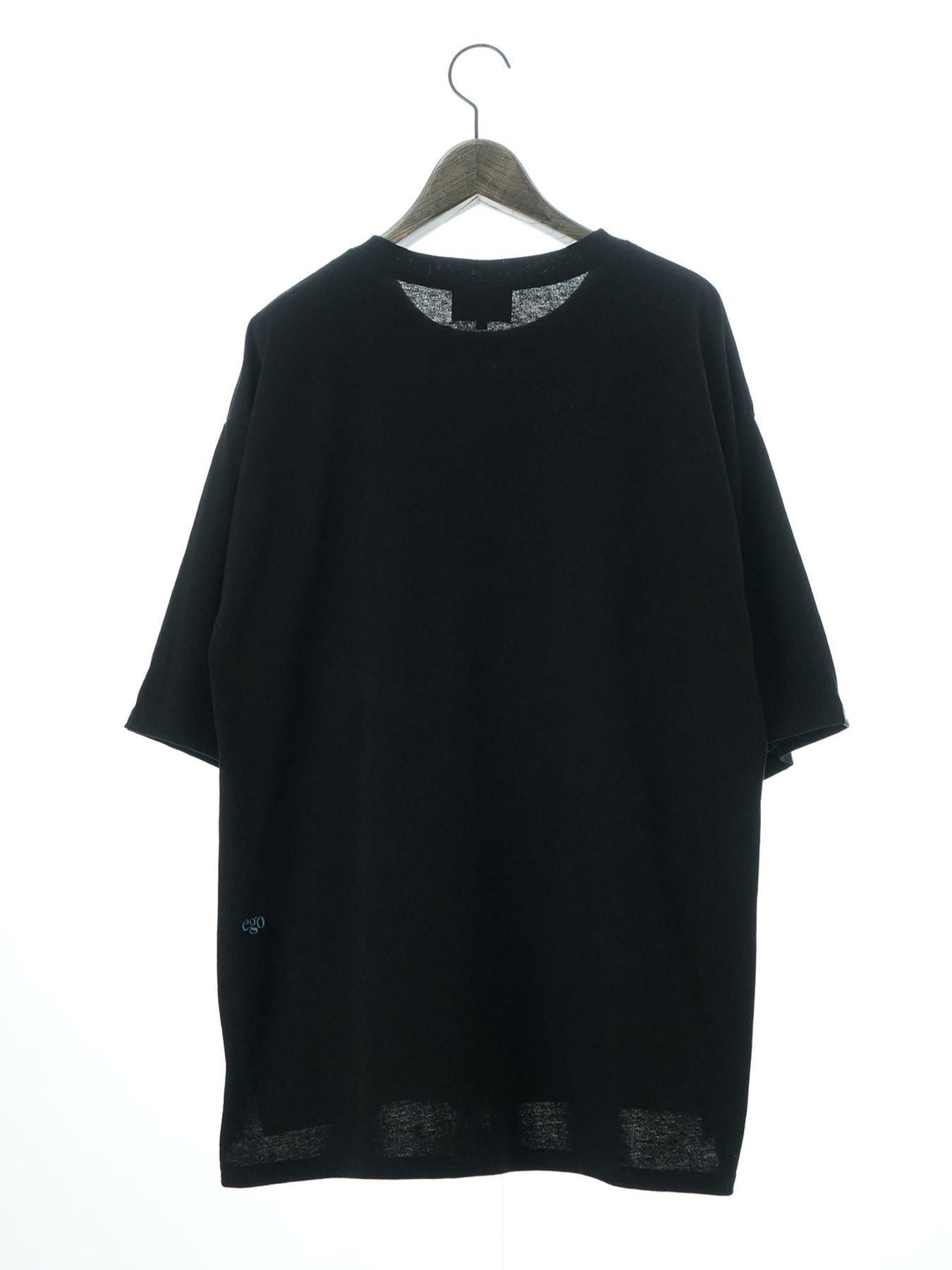 【予約品 11月23日(日) 締切】PRINTTEE-A short / ロゴプリント Tシャツ / BLACK
