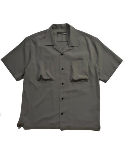 SORIBIA TWILL SH / シャツ / グレー 【roarguns】