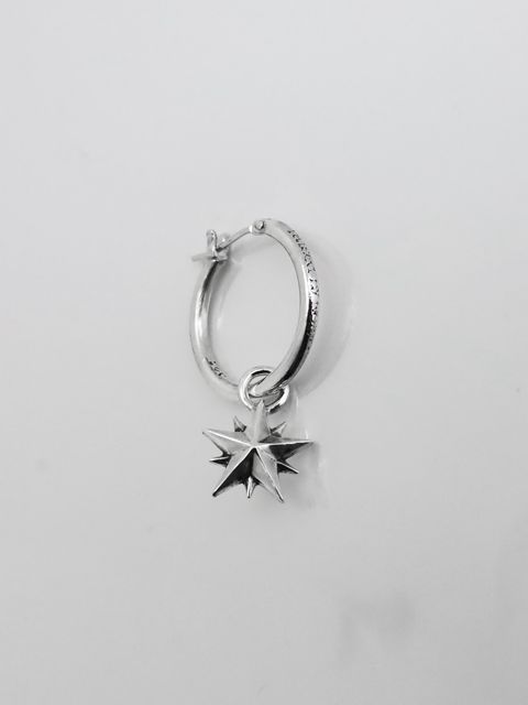 《受注生産》 THIN HOOP -raised by wolves- [LARGE] with 10P STAR / レイズド・バイ・ウルヴス シンフープ L ウィズ 10ピークススター / 注文から2～3週間後入荷予定