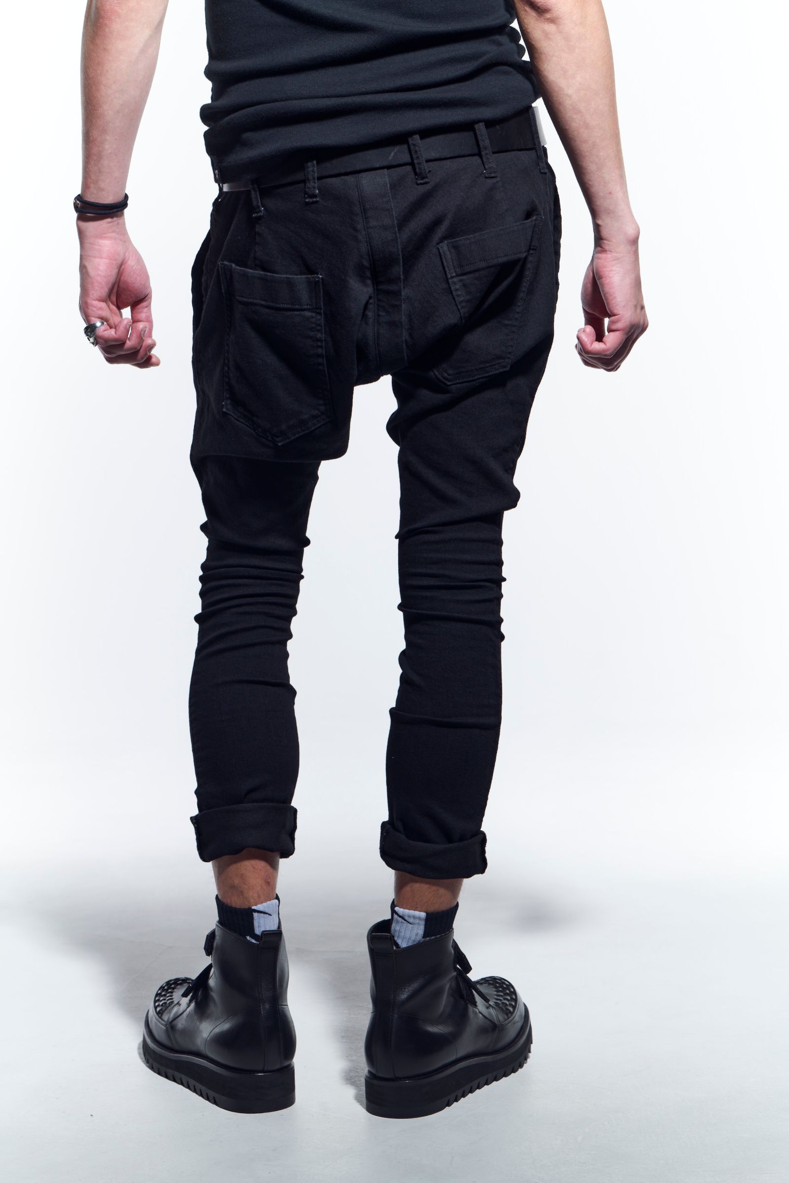 《予約品》 SaruelBondagePants デニムパンツ BlackDenim / Black 【kiryuyrik】 2月入荷予定