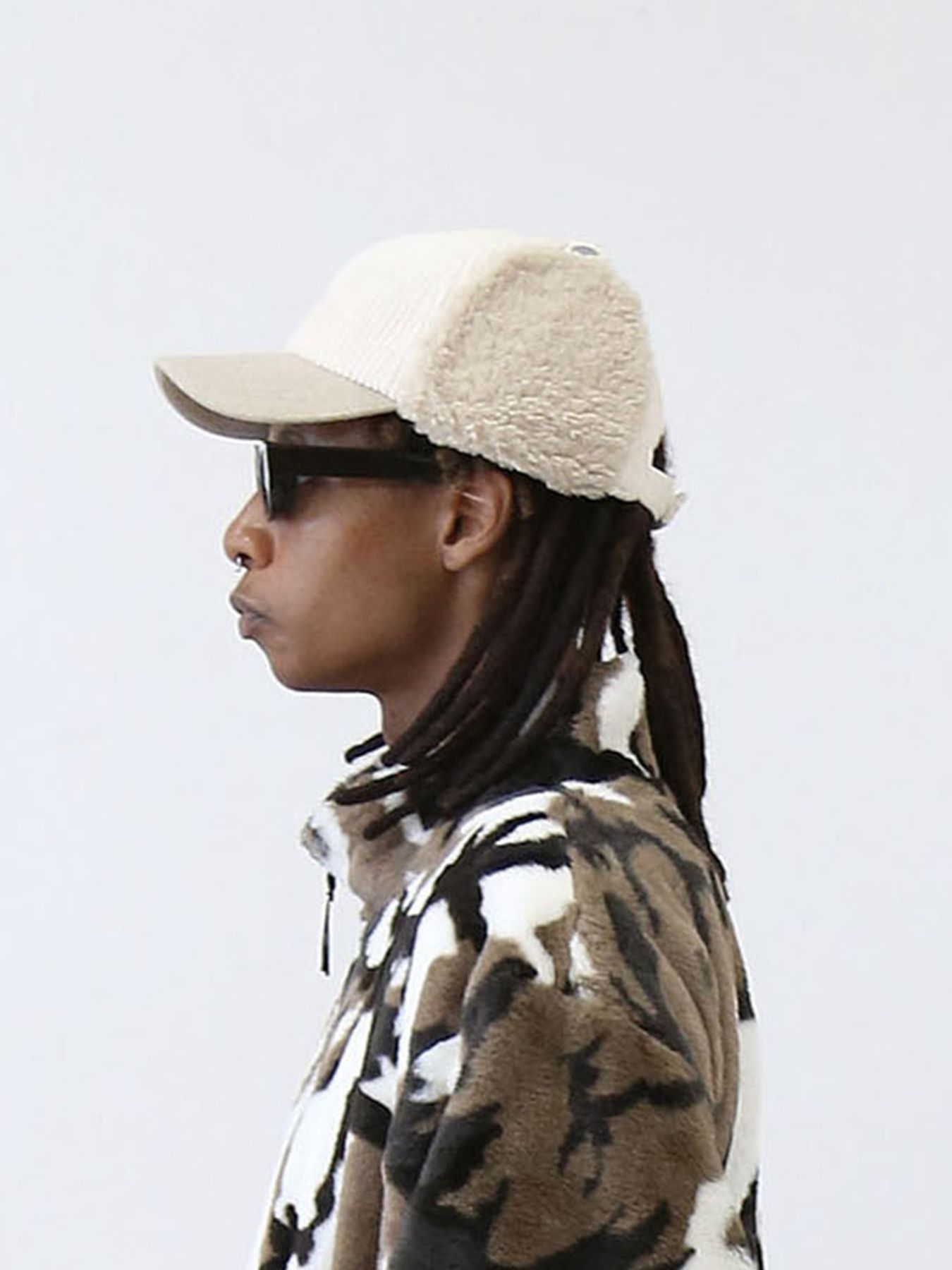 MICHELLE-BOA CAP / IVORY【QUOLT】