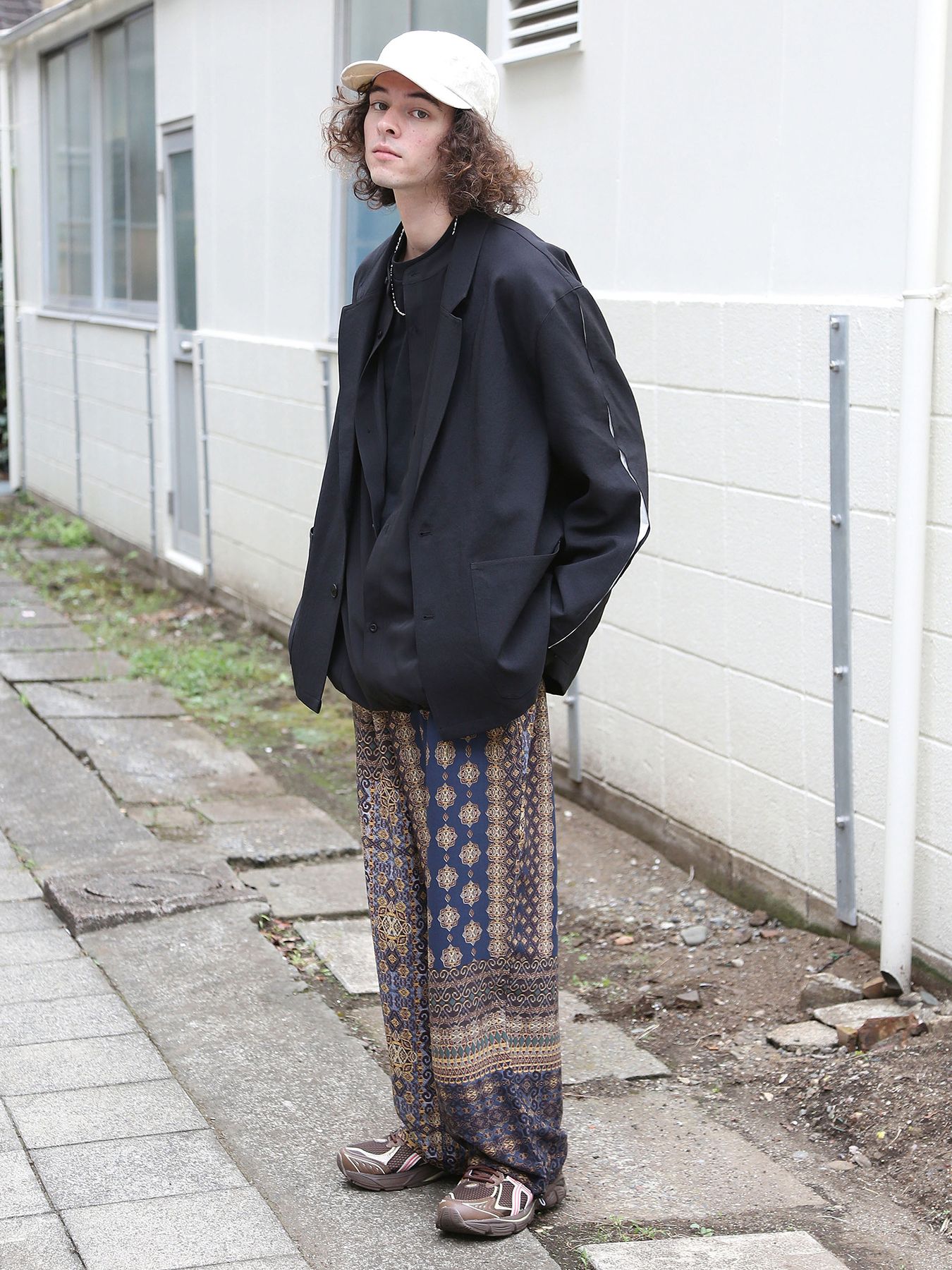 NOMAD PANTS / ネイビー【QUOLT】