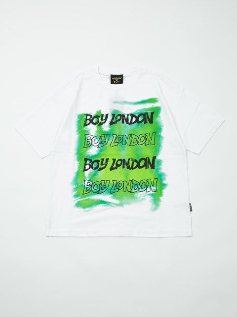 LOGO GRAPHIC TEE / Tシャツ / ホワイト 【BOY LONDON】