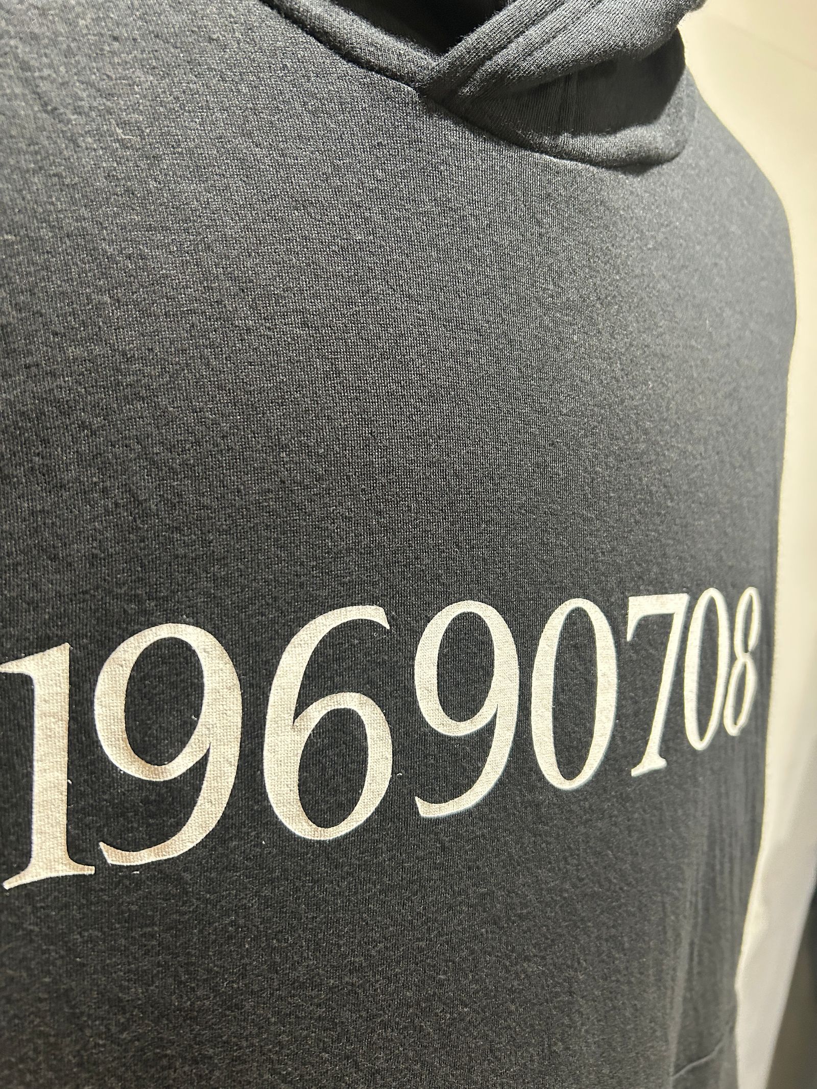 【予約品 10月26日(日) 締切】Hoodie / フーディー / ブラック《Personal Order NUMBER 商品》