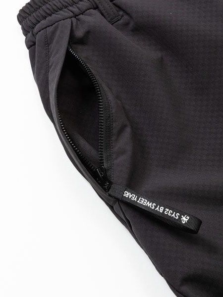 LIGHT STORM FLEECE PANTS / ストレッチパンツ / ブラック 【SY32 by SWEET YEARS GOLF】