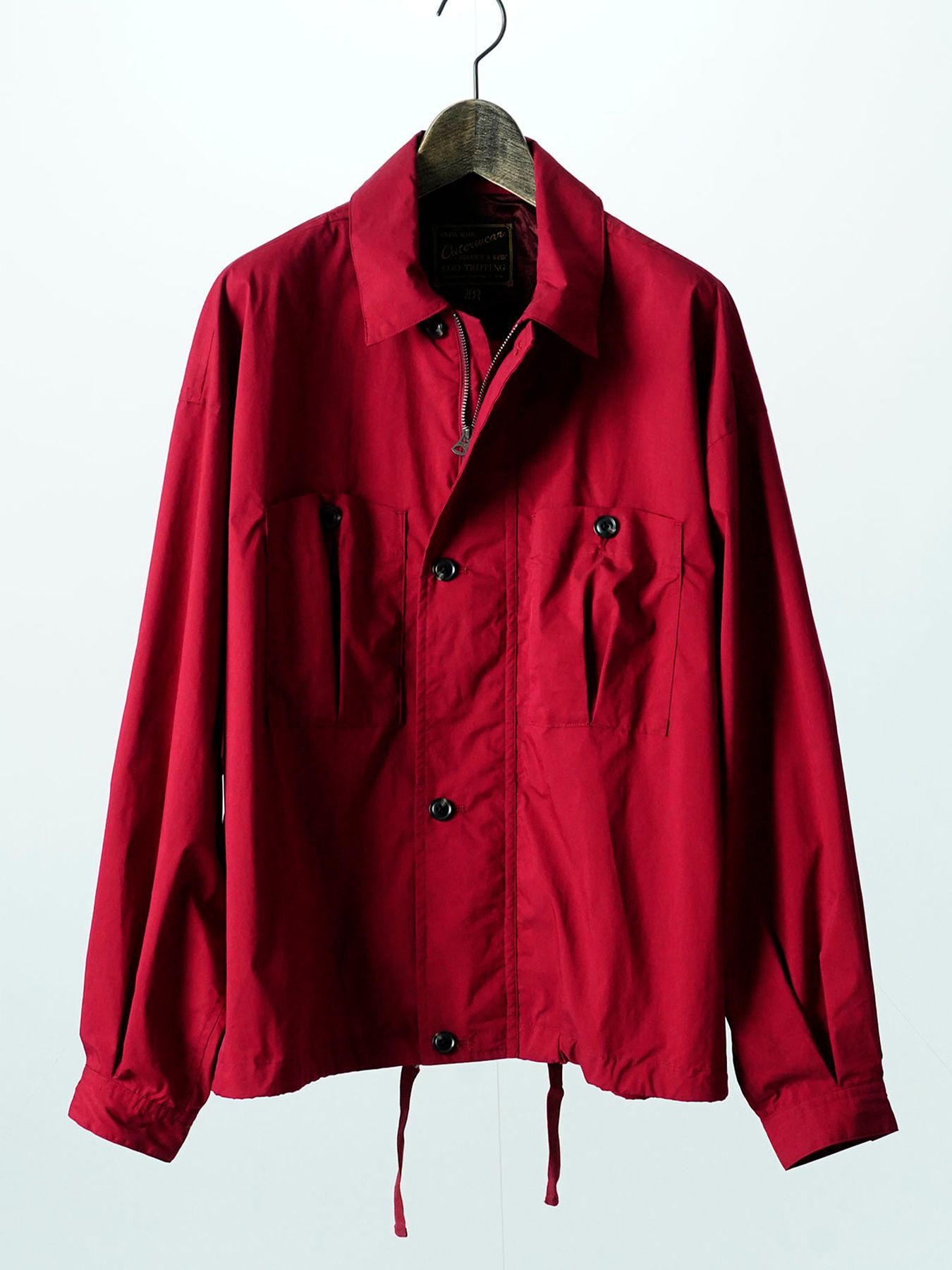 【予約品 11月9日(月) 締切】TRAILOVERSHIRT / トレイルオーバーシャツ / レッド