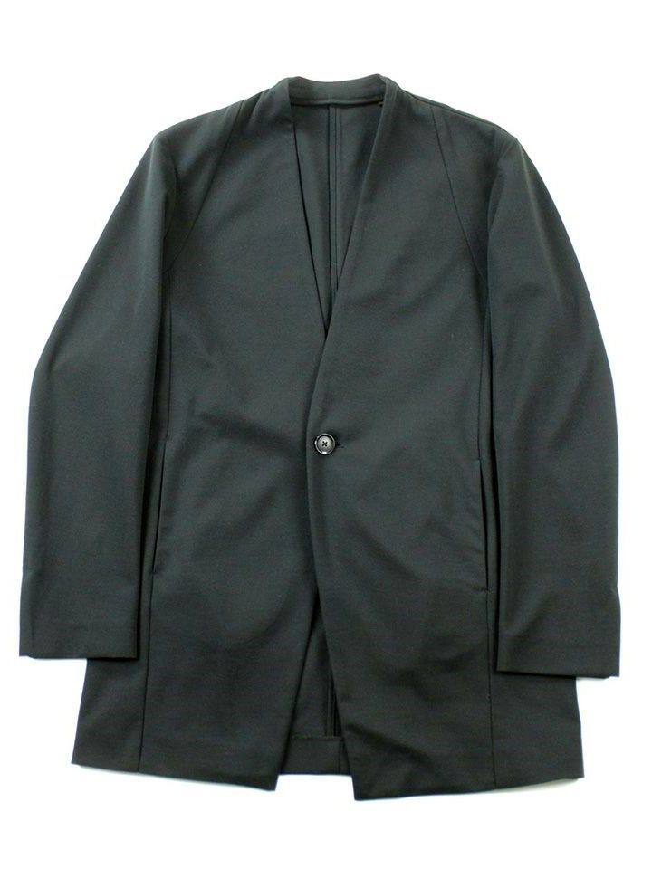 COLLARLESS JACKET ノーカラージャケット / ブラック