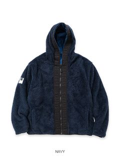 BOA FLEECE JACKETパーカーブルゾンNAVY 【SY32 by SWEET YEARS】