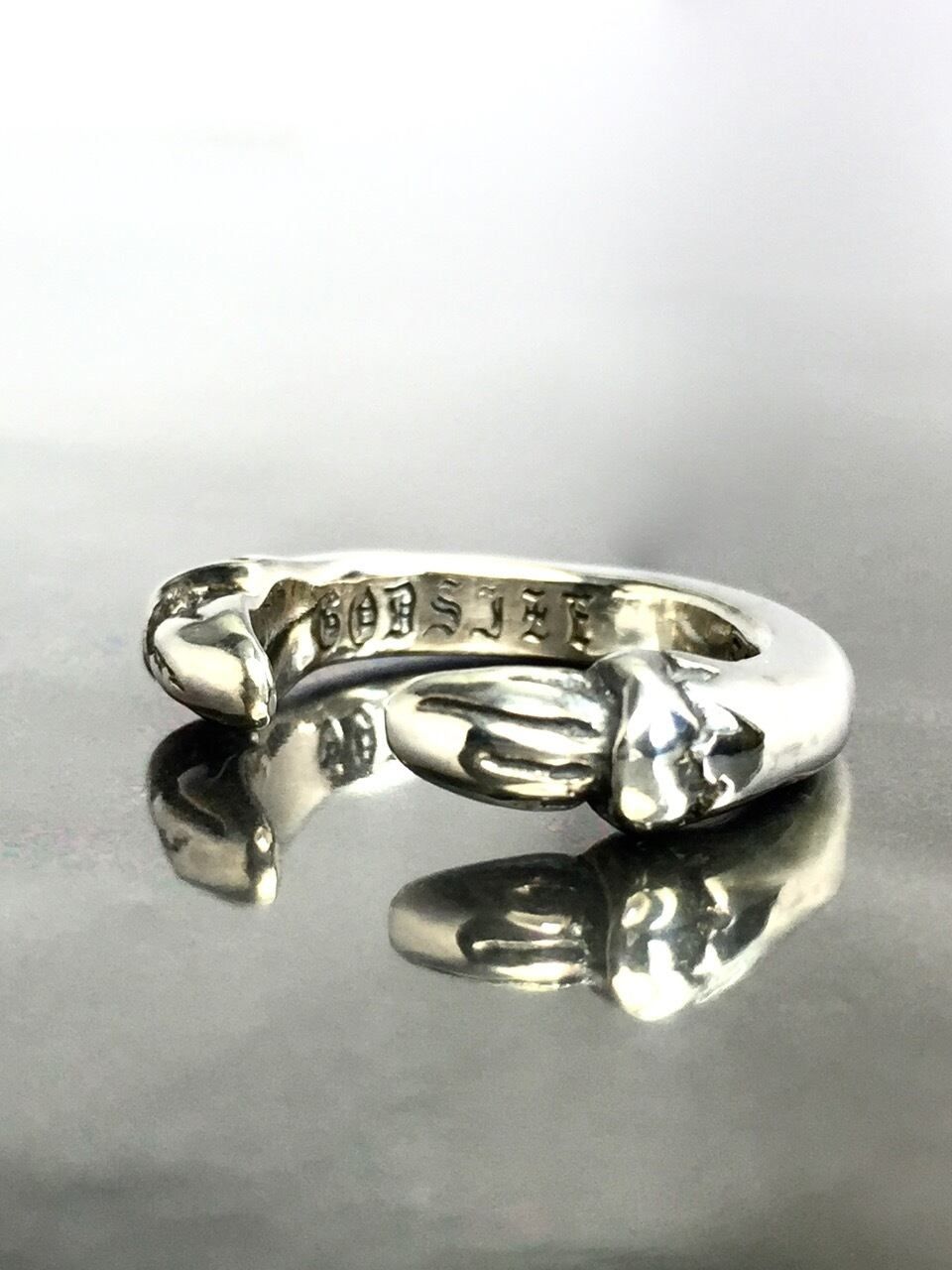 《受注生産》 TWIN CLAW RING リング 【GOD SIZE】 注文から2-4週間後入荷予定