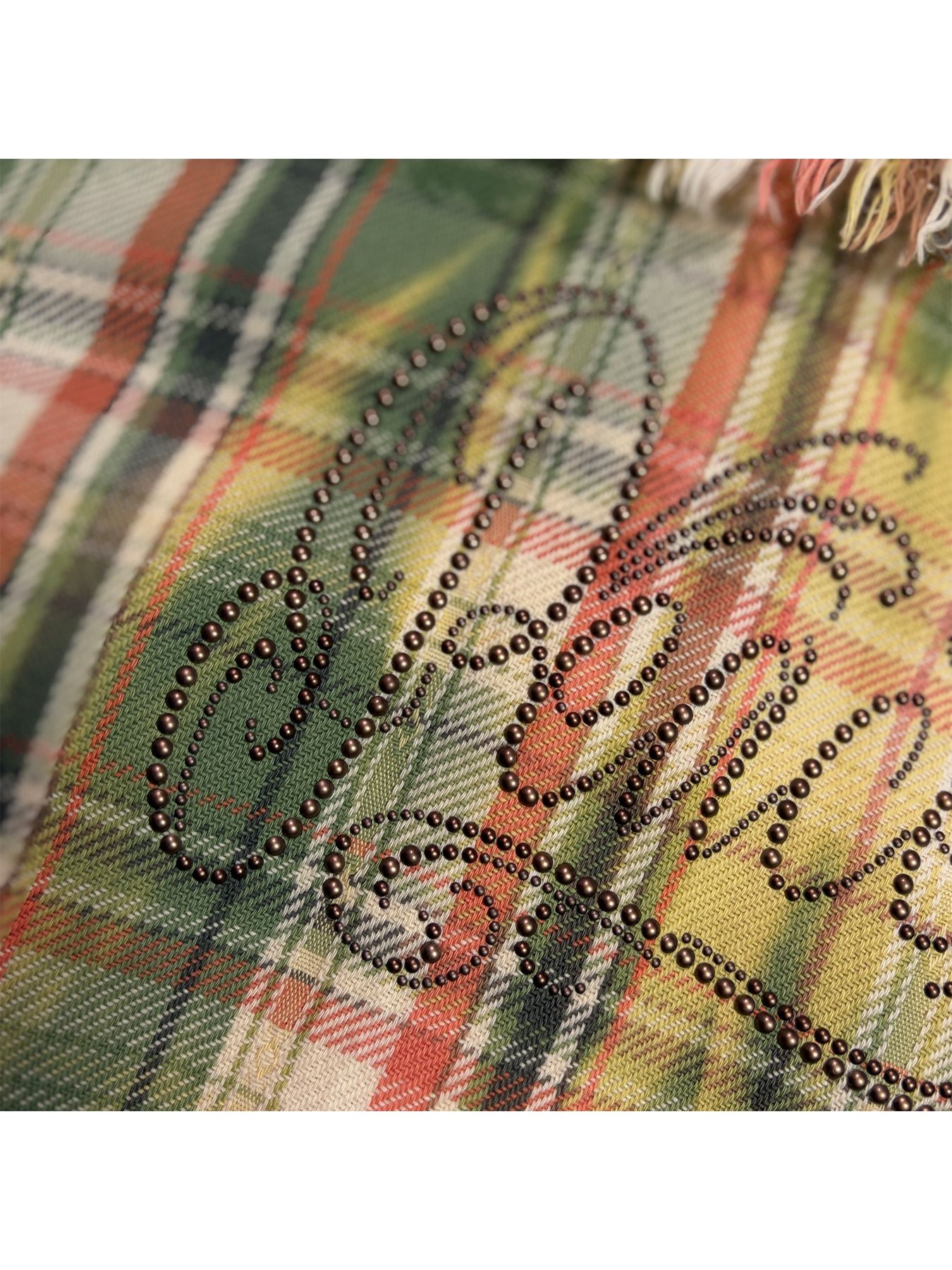 【予約品 8月23日(日) 締切】CO CHECK SHIRT/Peace / メタル / グリーン