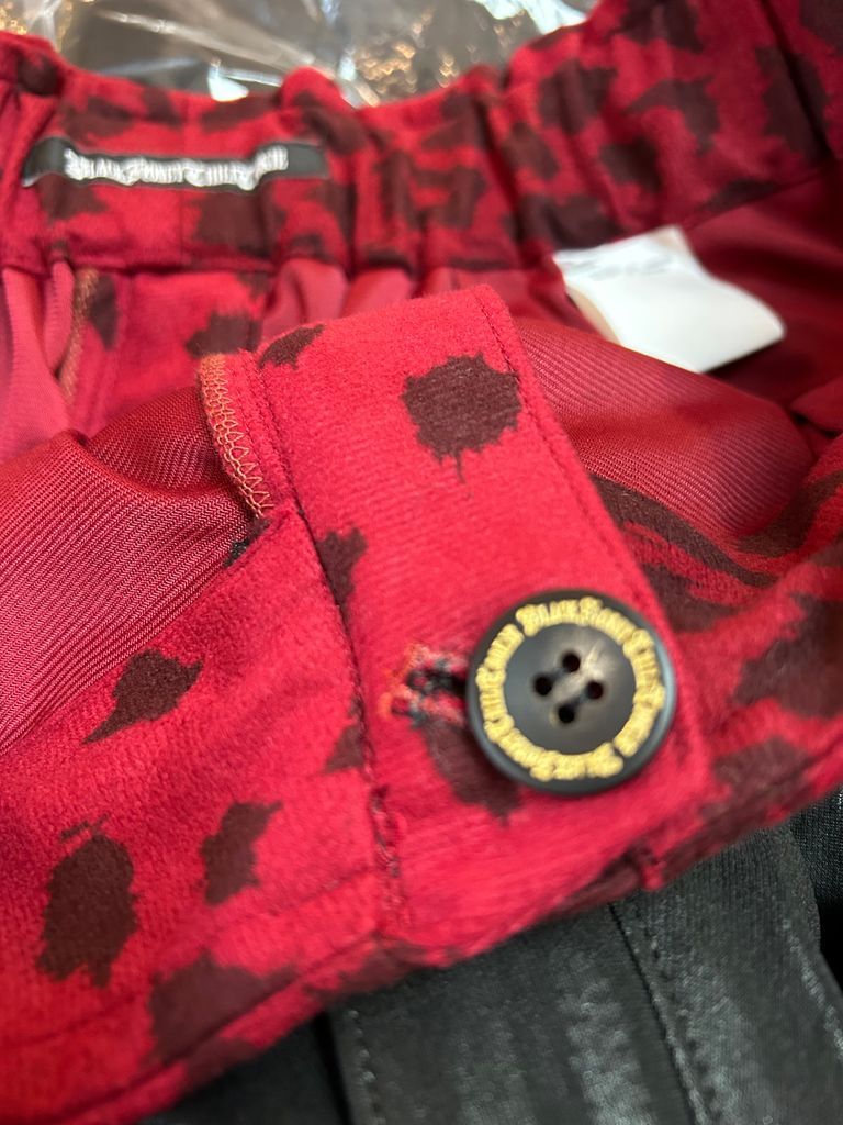 コラボ Saruel Bondage Short Pants / RedLeopard 【BLACK HONEY CHILI COOKIE × kiryuyrik】