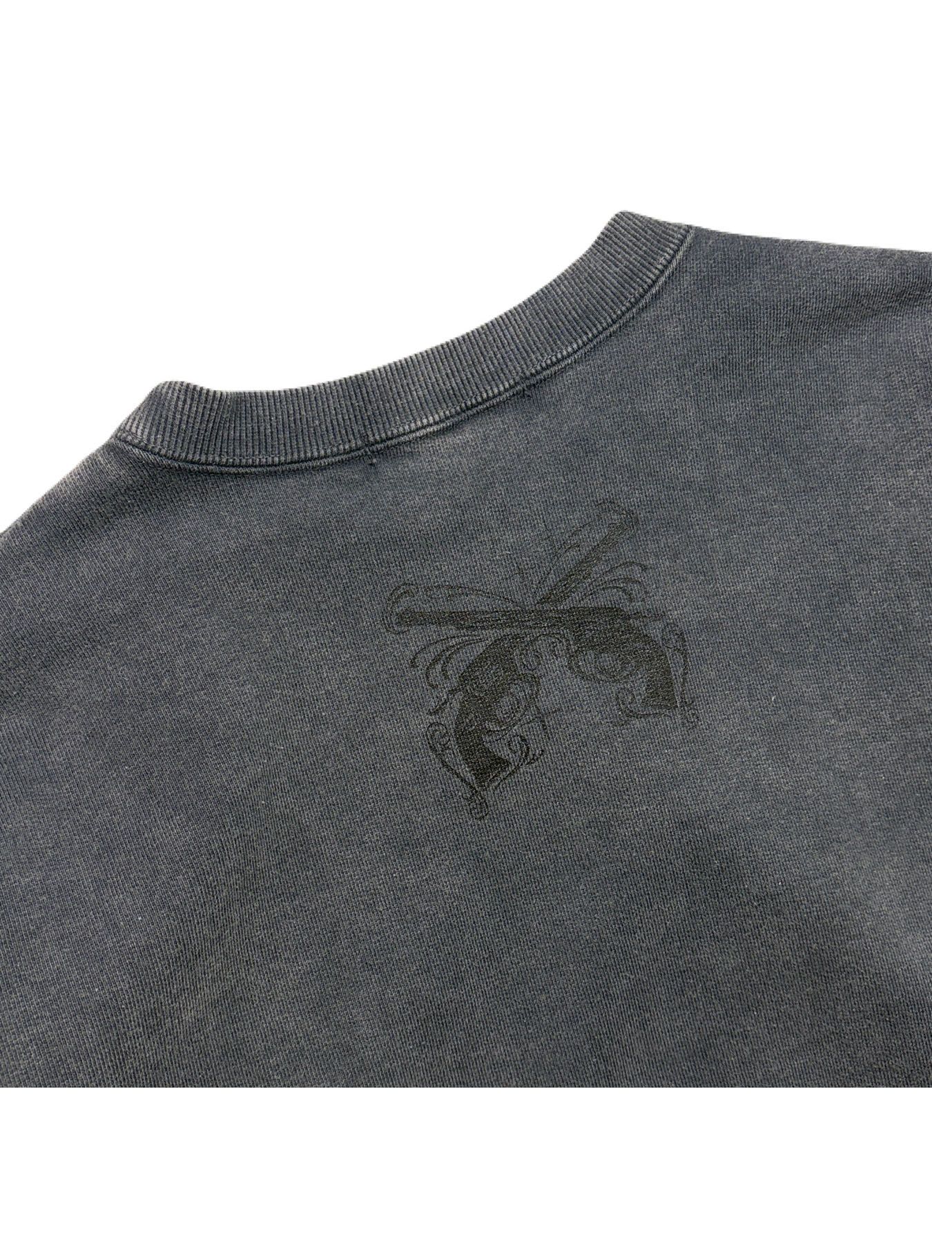 【予約品 3月9日(月) 18:00 締切】GARMENT DYED SWEAT / ガーメントダイ スウェット / ブラック