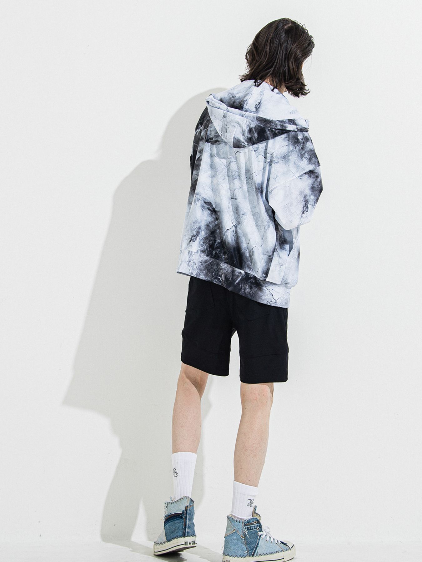 【予約品 】HANDWRITING RASH BASIC T / ラッシュガード ハンドライティングTシャツ / ブラック