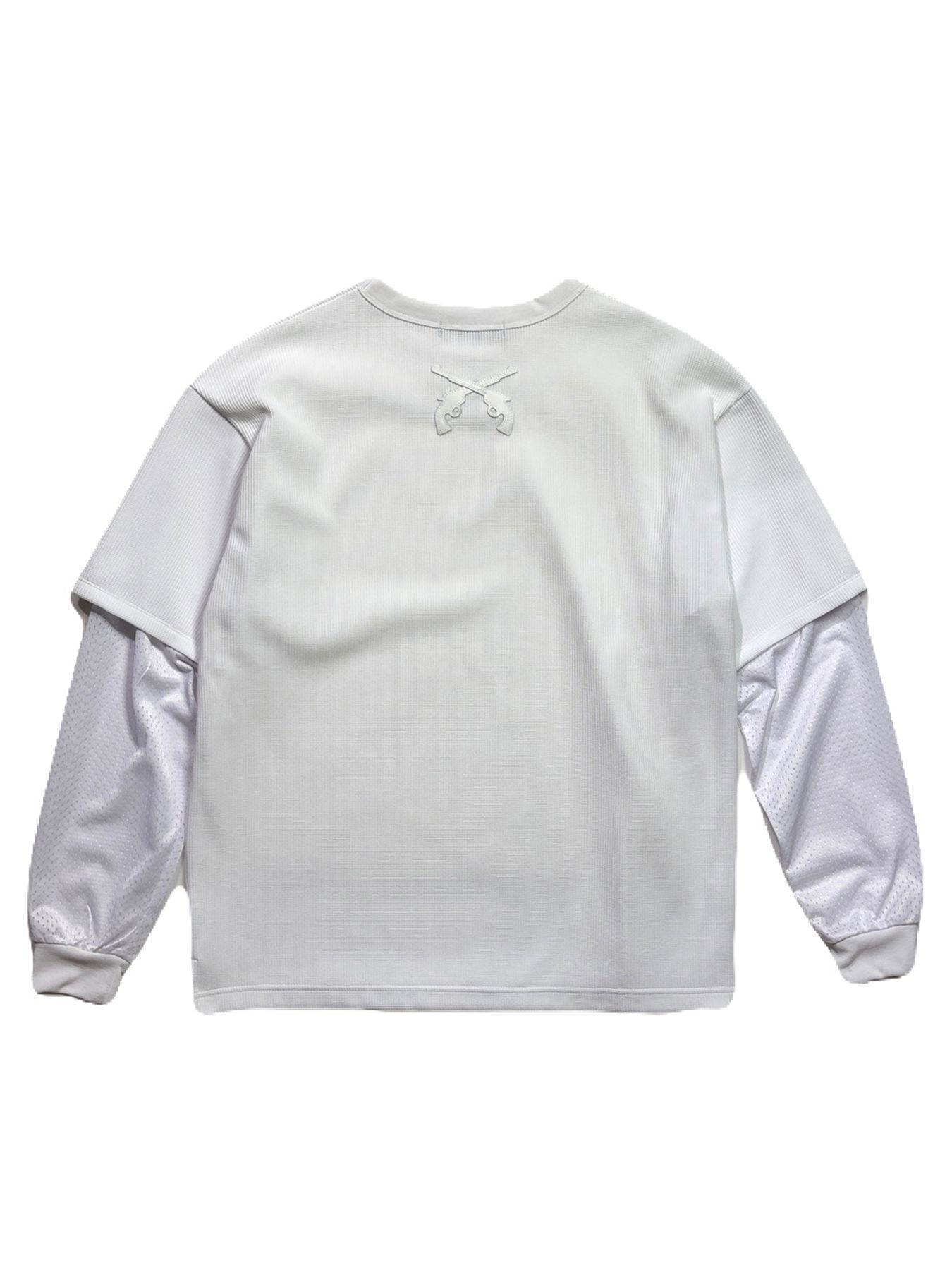 【予約品 8月23日(日) 締切】WAFFLE/MESH GUNPATCH / ホワイト
