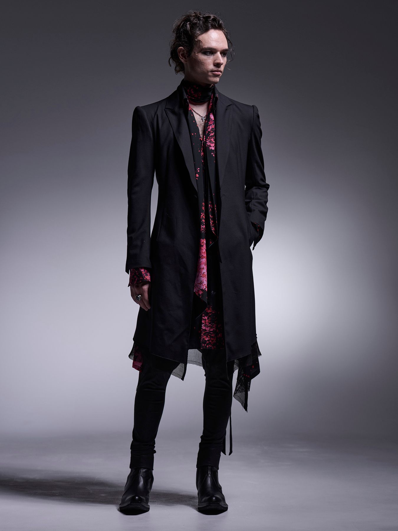 【予約品 7月13日(日) 締切】Long Flare Jacket / ロングフレアジャケット / ブラック
