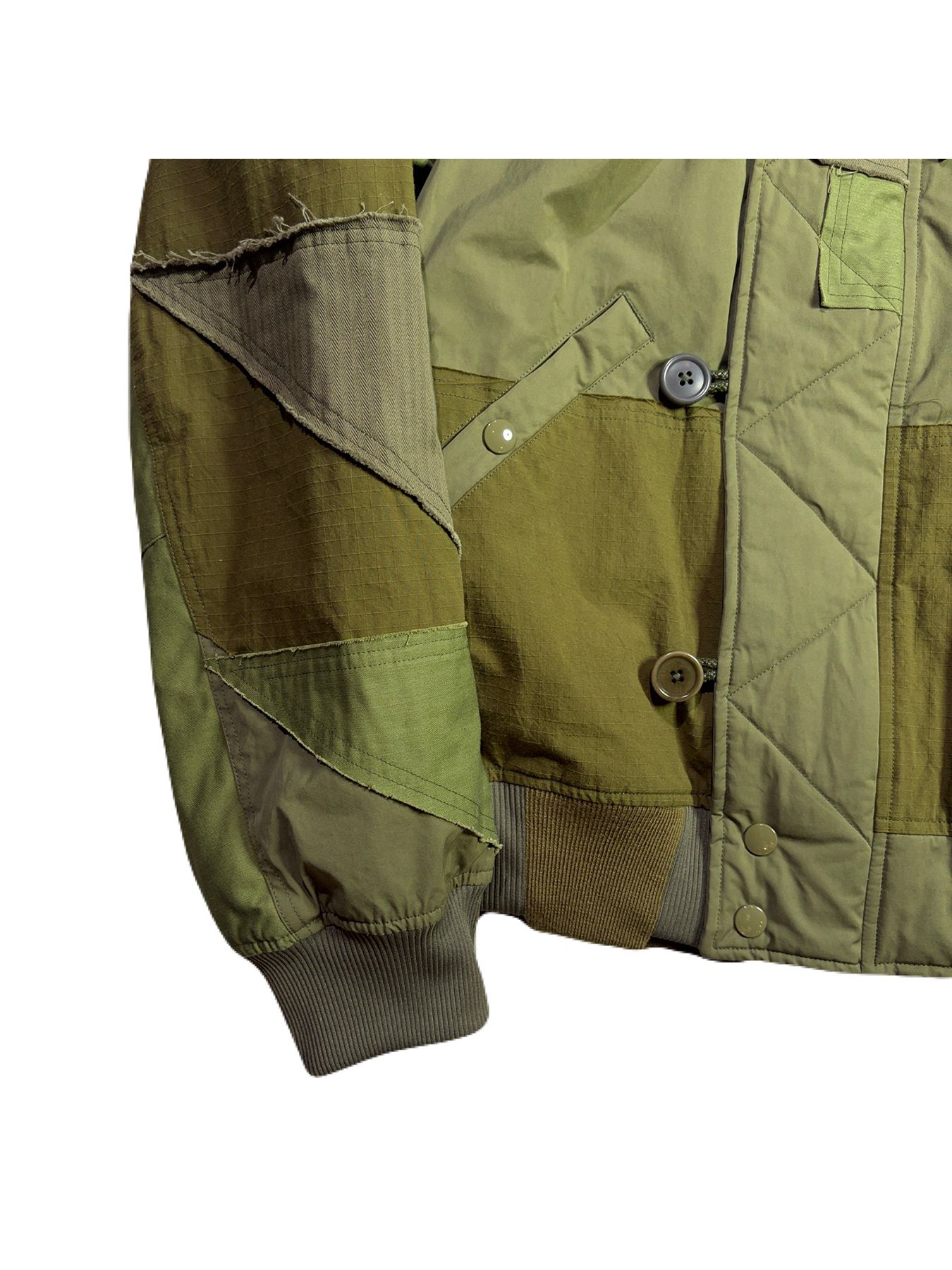 【予約品 3月9日(月) 18:00 締切】PATCHWORK N-2B / パッチワーク N2Bフライトジャケット / カーキ