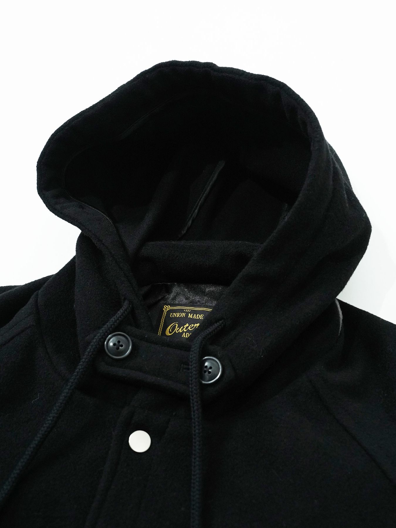 【予約品 5月27日(水) 締切】BURLY-COAT / フードコート / ブラック
