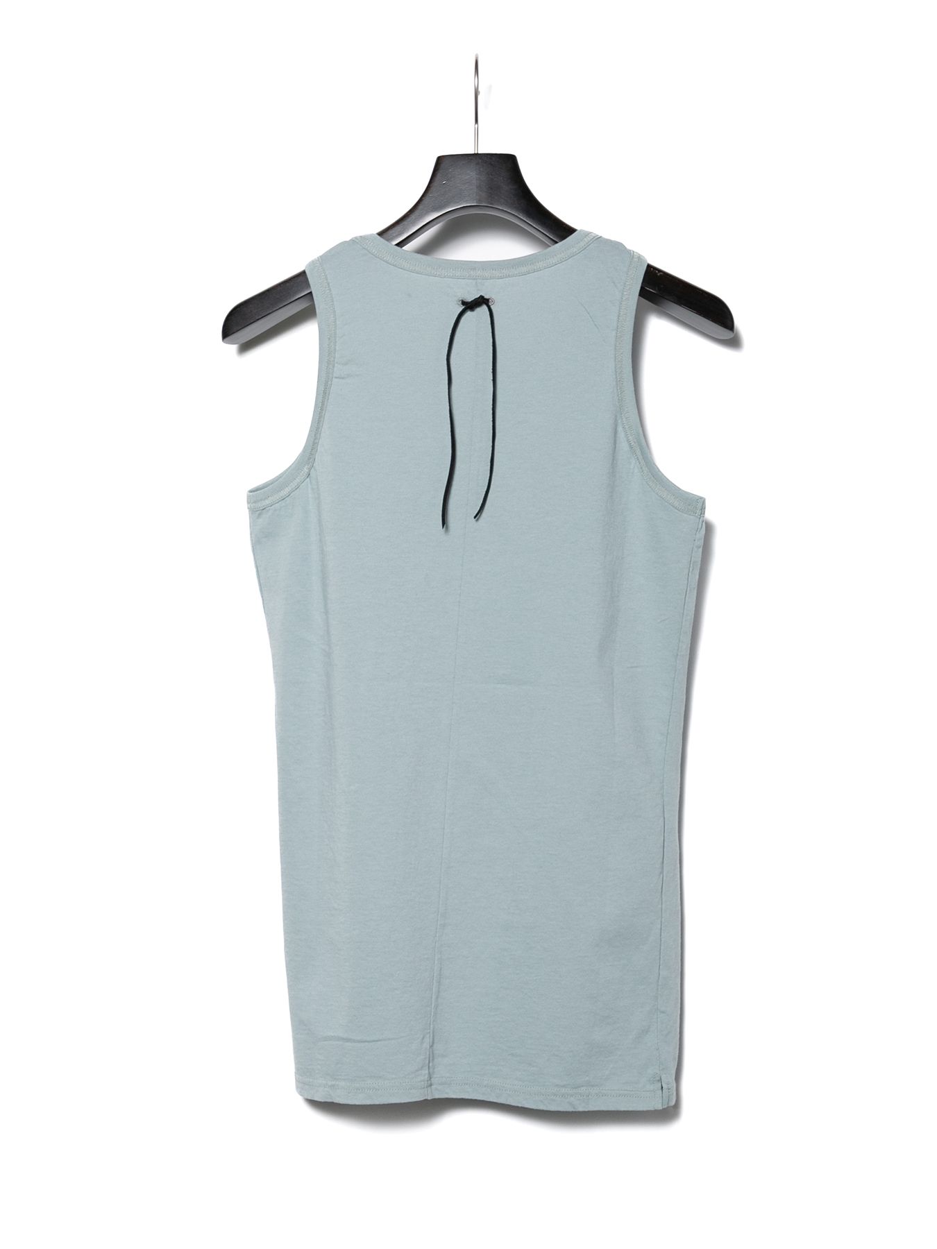 【予約品 10月12日(日) 締切】Natural Soft Cotton Tank Top / 30/-ナチュラルソフト天竺 タンクトップ / グレーグリーン