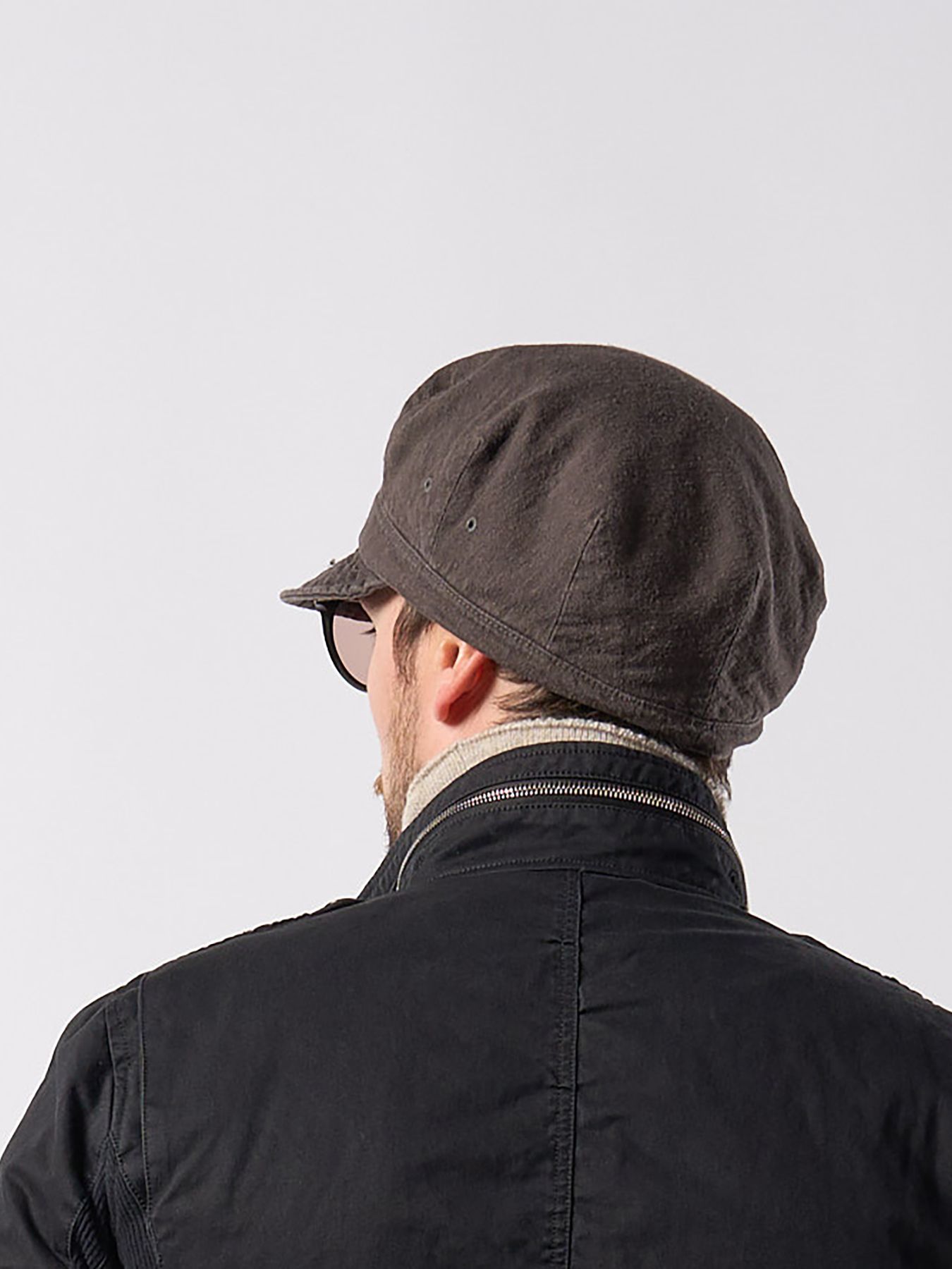 【予約品 3月27日(木) 締切】vintage work cap / ヴィンテージ ワークキャップ / チャコール